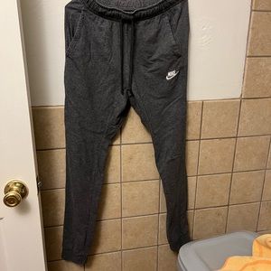 Grey Womens Nike Sweatpants